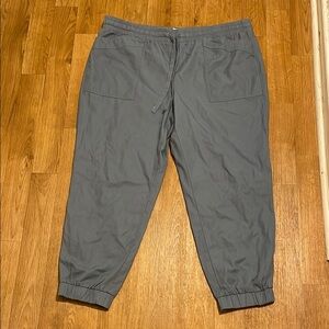 LOFT Outlet Jogger Pants with Drawstring Cuffed NWT